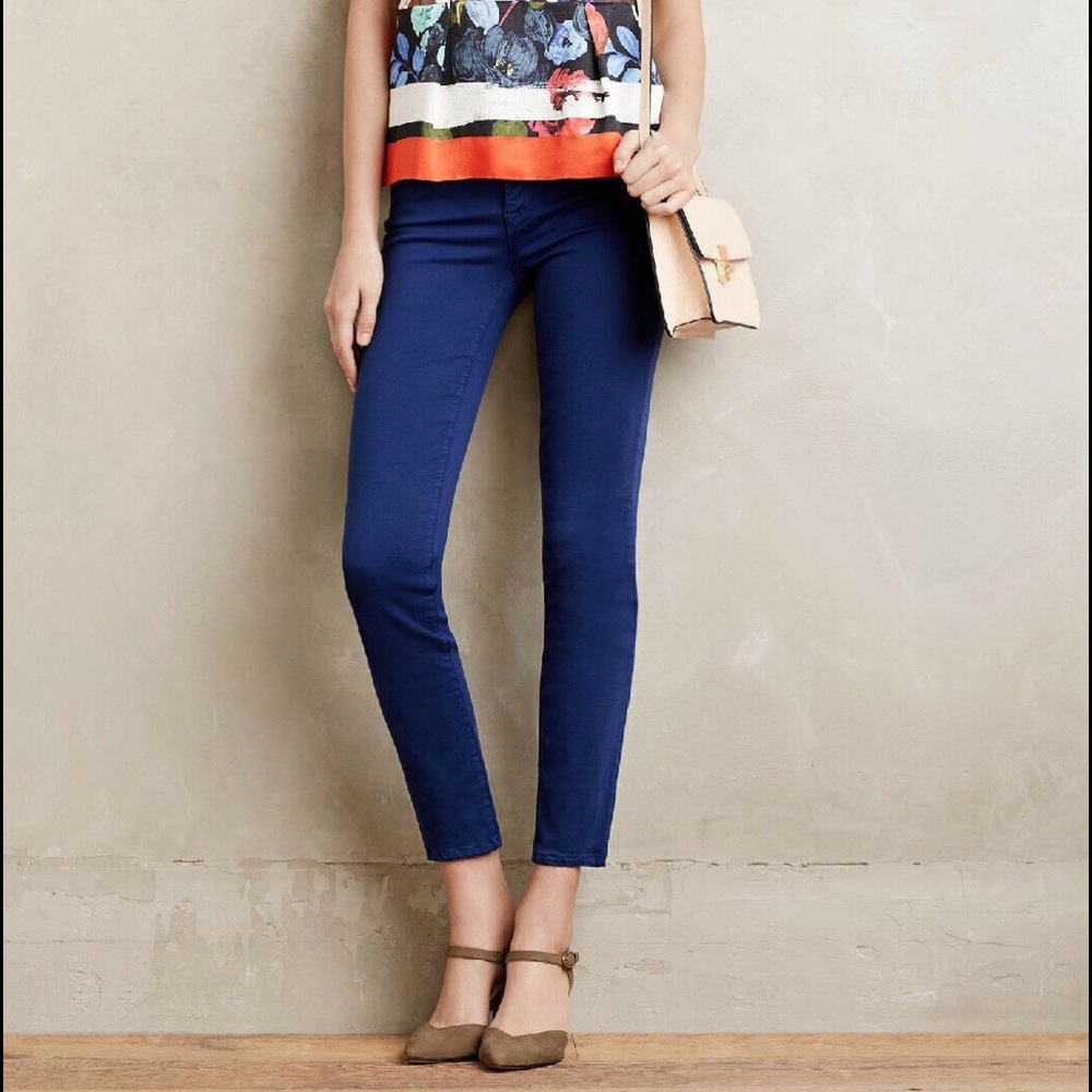 J Brand | Luxe Sateen Cropped Pants